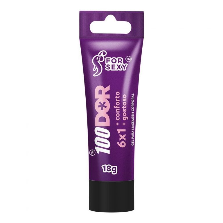 100Dor Dessensibilizante Anal Funcional 18G For Sexy Sex Shop BR