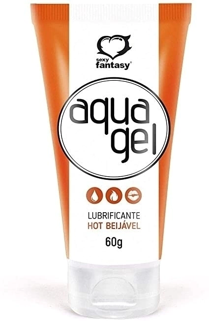 Aqua Gel - Lubrificante Beijável Morango | Sexy Fantasy - imagem do produto