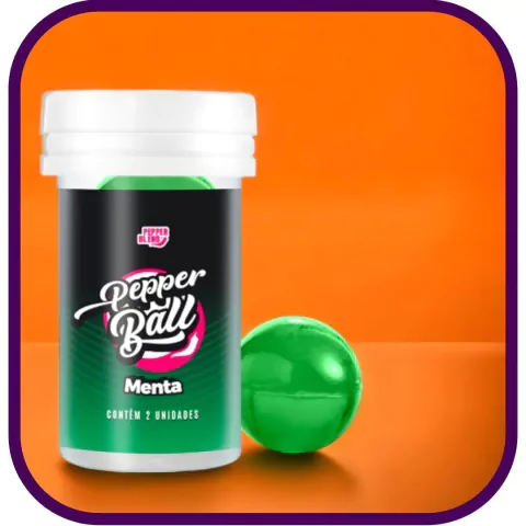 Bolinha Beijavel Sabor Menta - imagem do produto