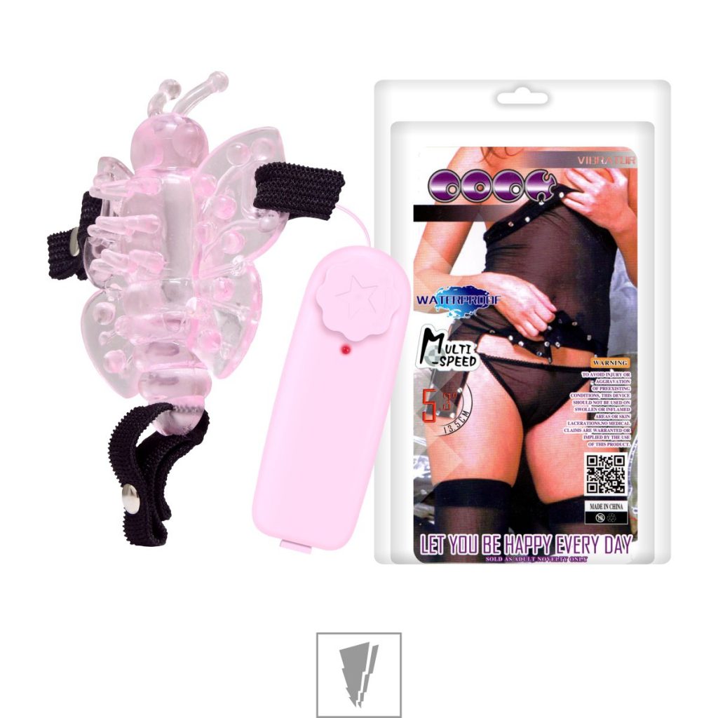 Butterfly Com Vibro Cor Rosa - imagem do produto