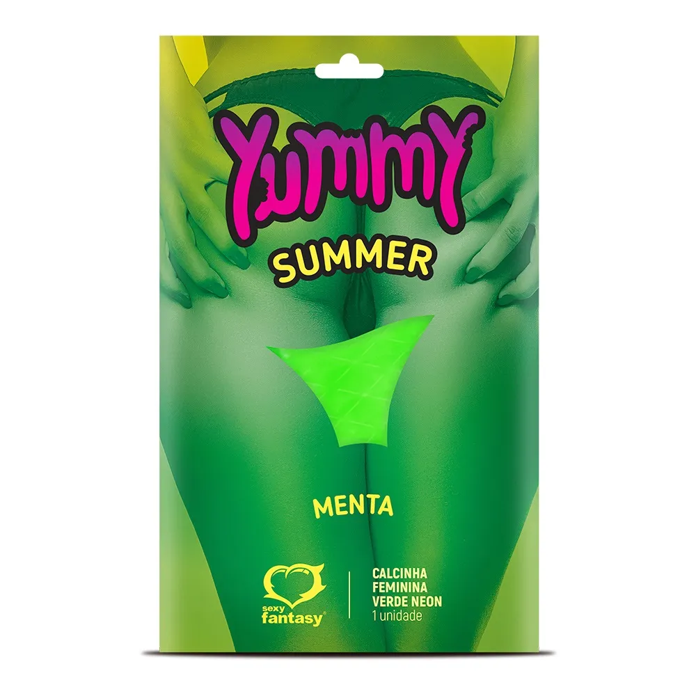 Calcinha Yummy Summer – Menta - imagem do produto