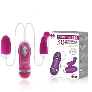 Capsula Vibratoria Com 30 Modos De Vibracao Vibrating Egg Mbq - imagem do produto