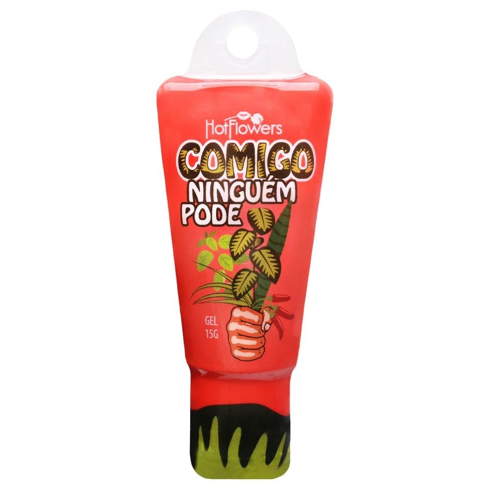 COMIGO NINGUÉM PODE EXCITANTE AFRODISÍACO 15G HOT FLOWERS - imagem do produto