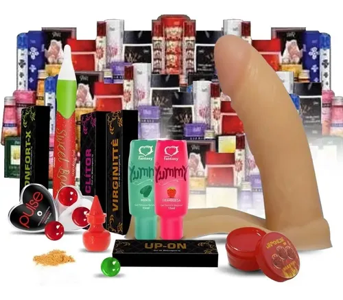 Kit Sexy Shop Revendedores C 25 Produtos Eroticos Anel Companheiro Atacado - imagem do produto