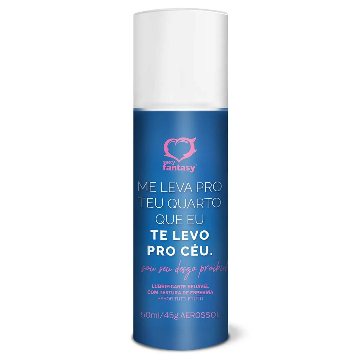 LUBRIFICANTE BEIJÁVEL 50ML - 45g - AEROSOL - TUTTI FRUTTI - imagem do produto