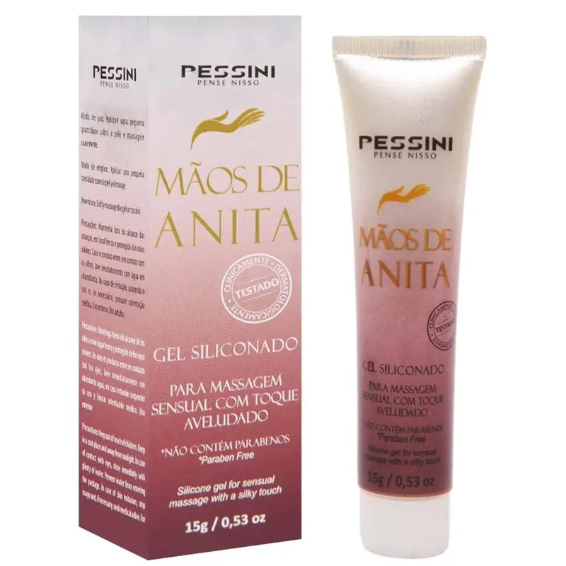 Maos De Anita Lubrificante Aveludado 15g Pessini - imagem do produto