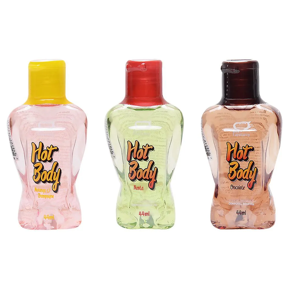 Oleo Body Hot Comestivel Menta - imagem do produto