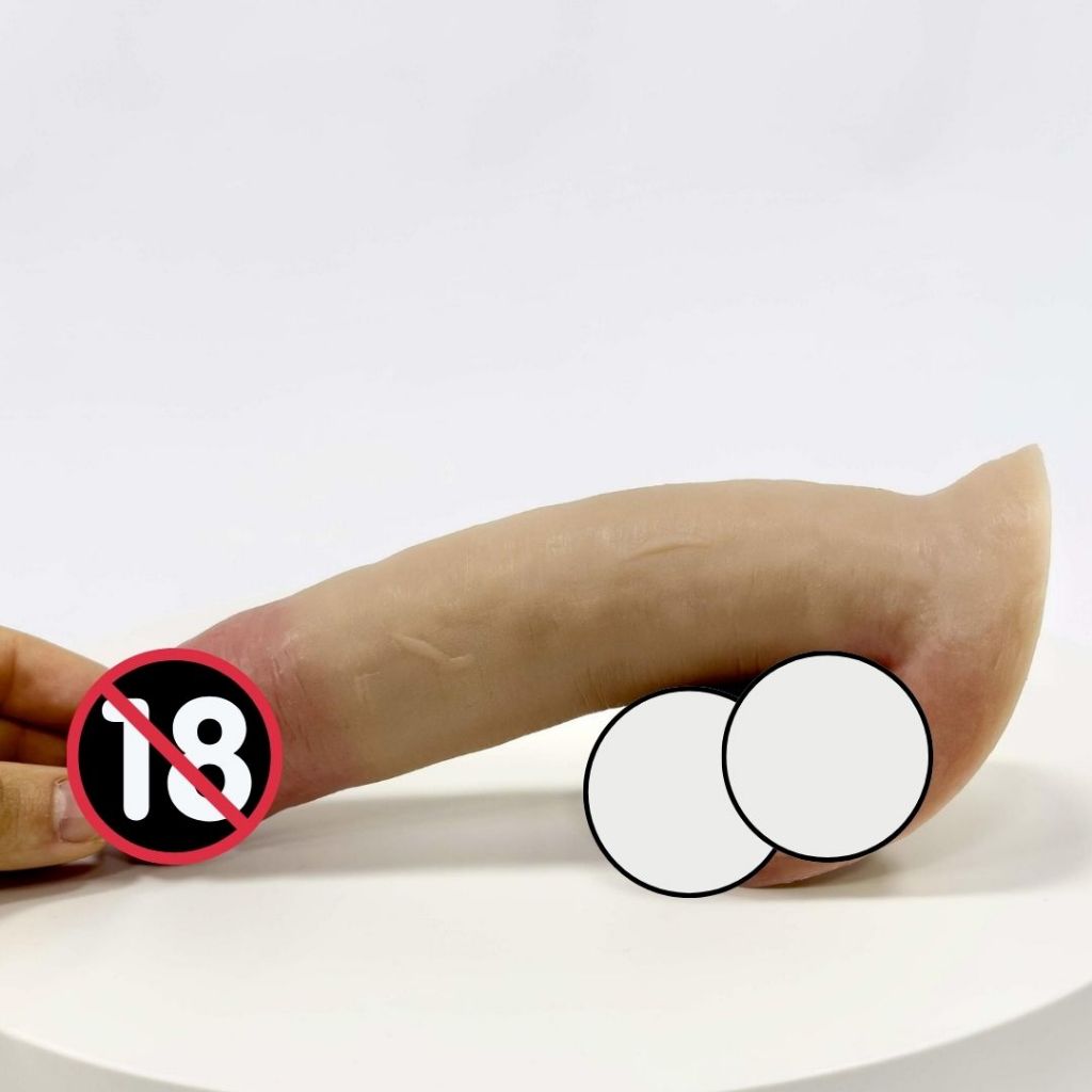 Penis Realistico Silicone Macio 14 5x3 6cm 1319ab - imagem do produto