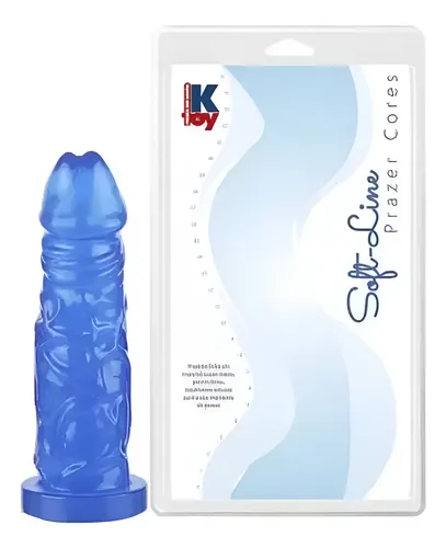 Penis Realistico Silicone Macio 17 5x4 1cm 1725a B - imagem do produto