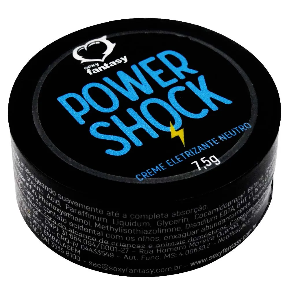 Power Shock Creme Eletrizante Neutro 3 5g - imagem do produto