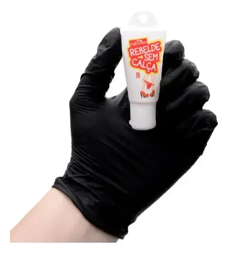 REBELDE SEM CALÇA GEL ANAL 15G HOT FLOWERS - imagem do produto