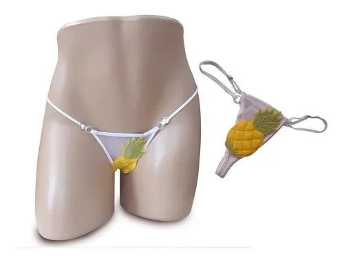 TANGA BIJU GOSTOSA - TANGA SEMENTE DA FRUTA - MIX SEXSHOP - SEX SHOP - imagem do produto