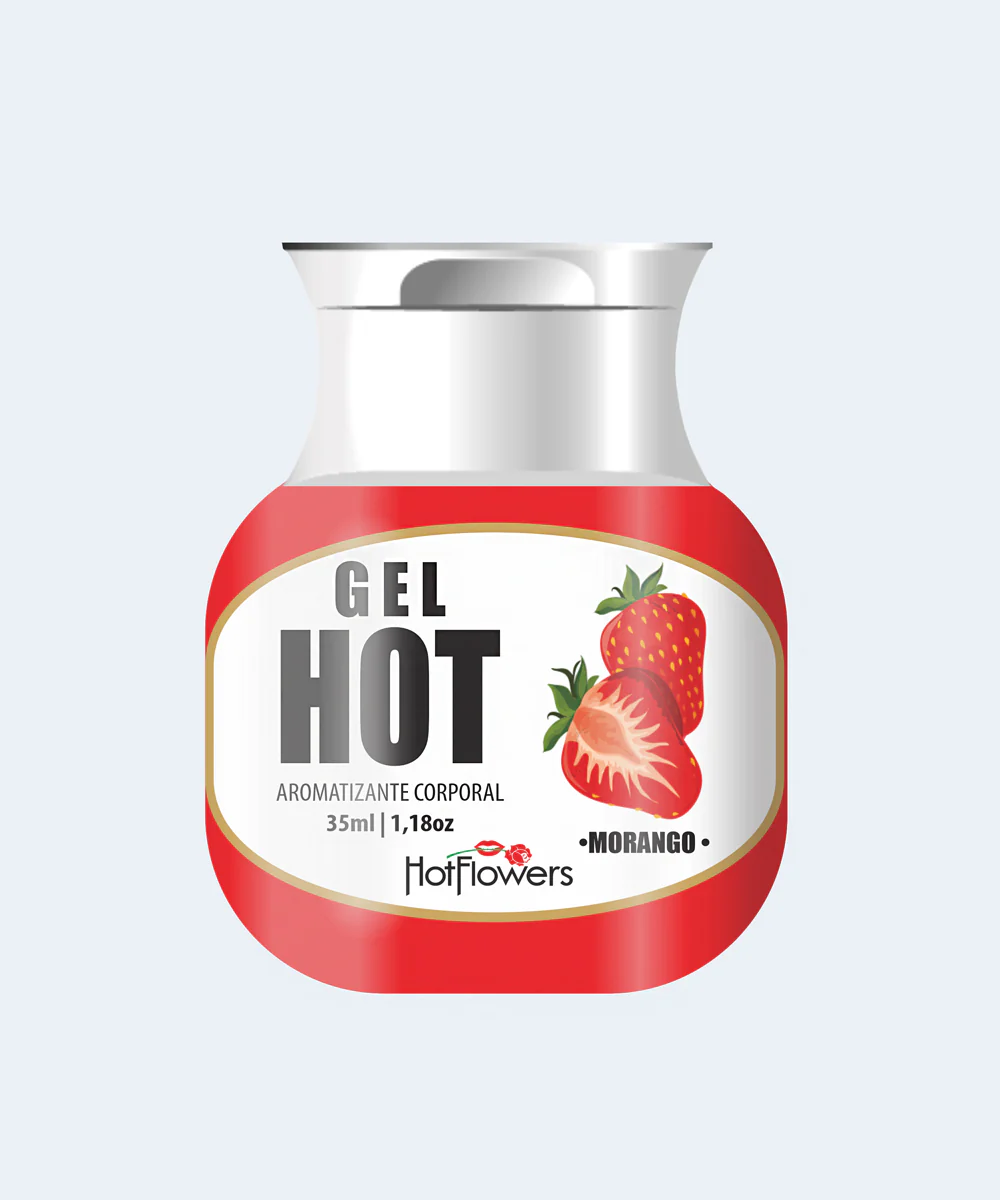 Top Gel Hotfrozen Morango - imagem do produto
