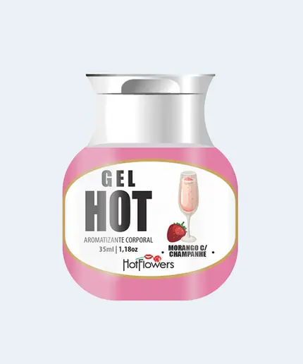 Top Gel Morango C Champanhe Hot - imagem do produto